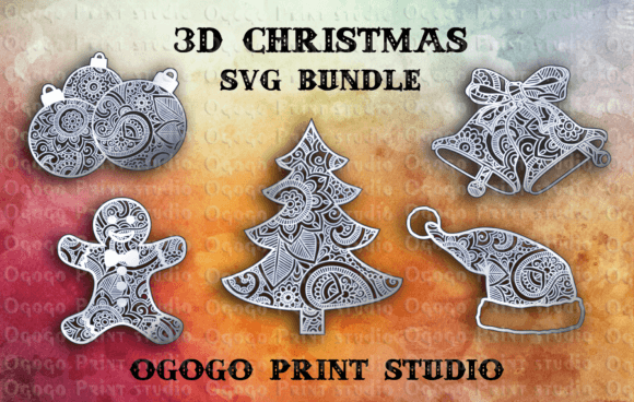 3D Layered Christmas Mandala SVG Bundle Review