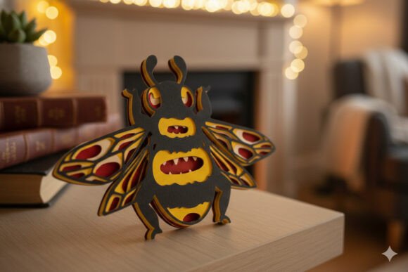 3D SVG Animals: Bumblebee Layered Intricate Cut Review