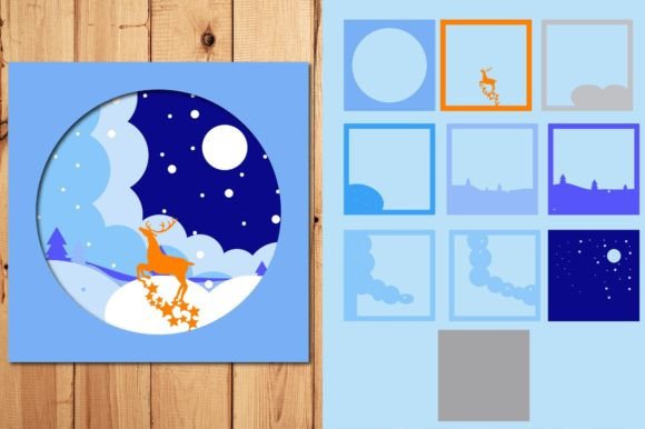 3D SVG Review: Christmas Laser Cutout Files