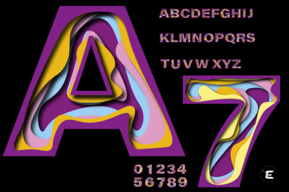 3D SVG Shapes Review: Bundle Alphabet and Numbers Multilayer