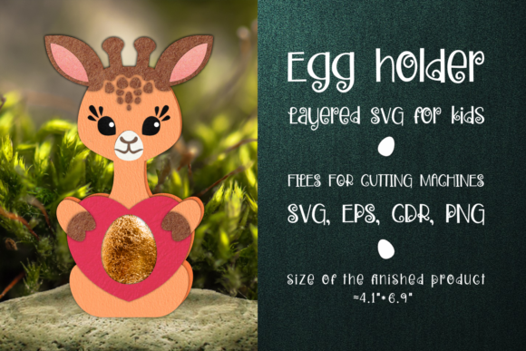 Giraffe Chocolate Egg Holder Template Review