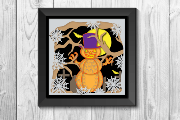 Halloween Papercut Shadow Box 3D SVG Review