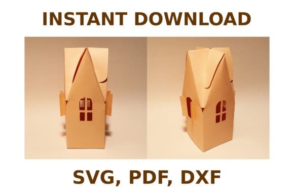 House Gift Box Template: 3D SVG Shapes Review