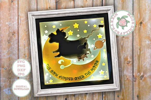 Nursery Rhyme 3D SVG for Shadow Boxes
