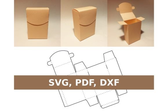 Overlap Box 3D SVG: Elevating Local Gift Boxes