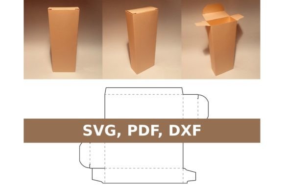 Tube Box 3D SVG for Premium Gift Boxes