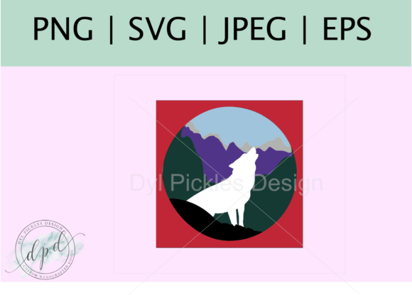 Wolf Shadow Box and Decal: 3D SVG for Editorial Design